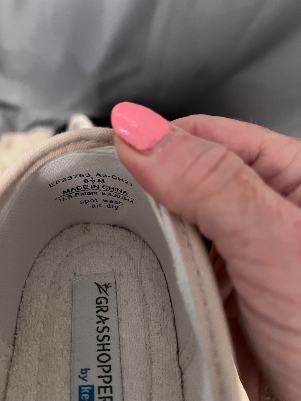 Keds Women's Slip-On Loafers in Blush Pink - Picture 3 of 4